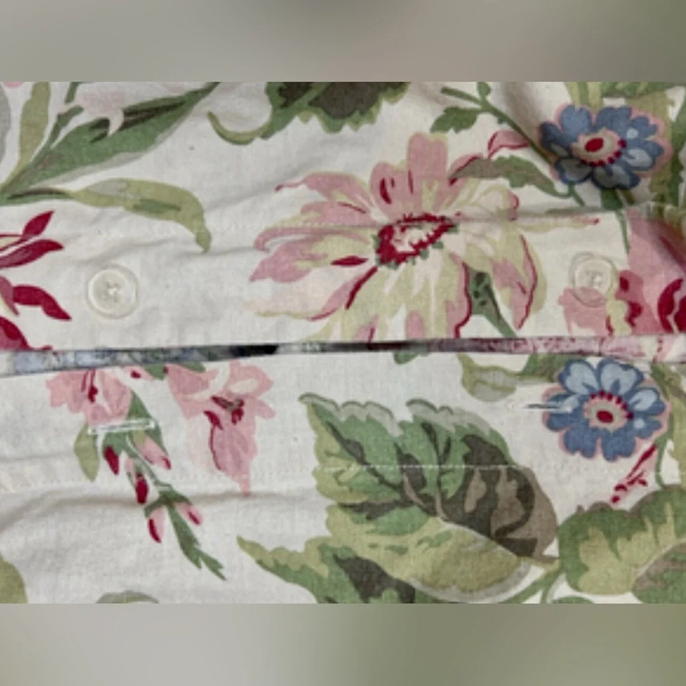 Pottery Barn Marla Floral design duvet cover